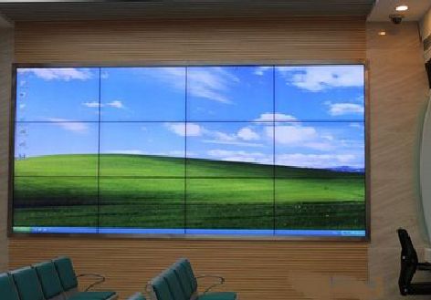 兴义液晶拼接屏的另类用法。